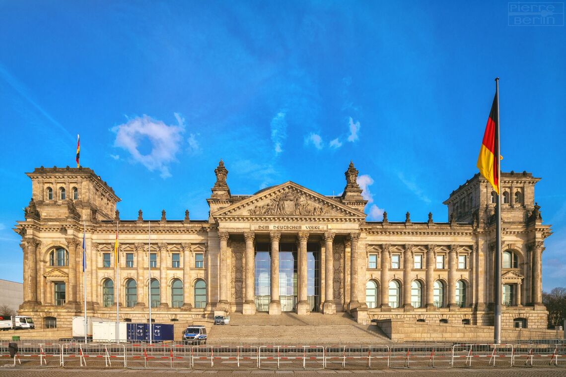 Weitwinkel Reichstag