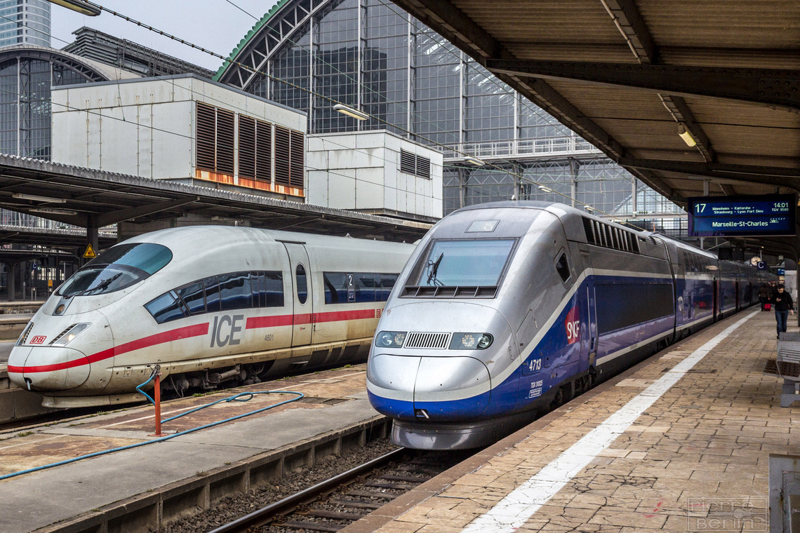 ICE & TGV in Frankfurt