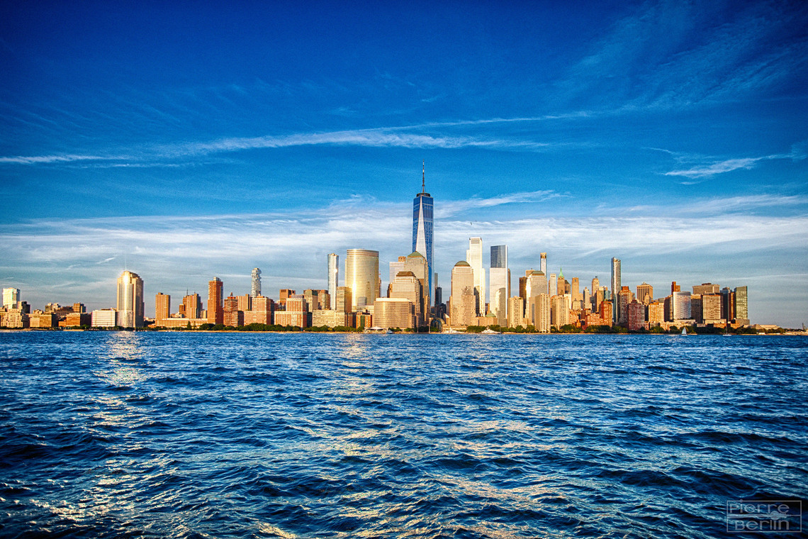 Watching Lower Manhattan from Jersey City :)