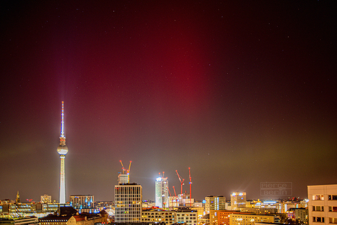 Northern Lights over Berlin
